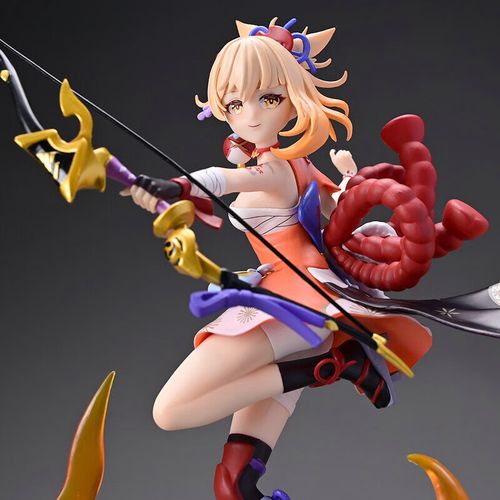 萨默斯暗箭霄宫 长野原烟花公主宵宫 原神手办模型摆件可爱元气美少女