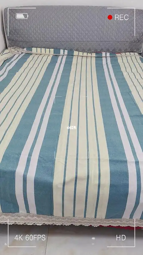 纯手工老粗布床单