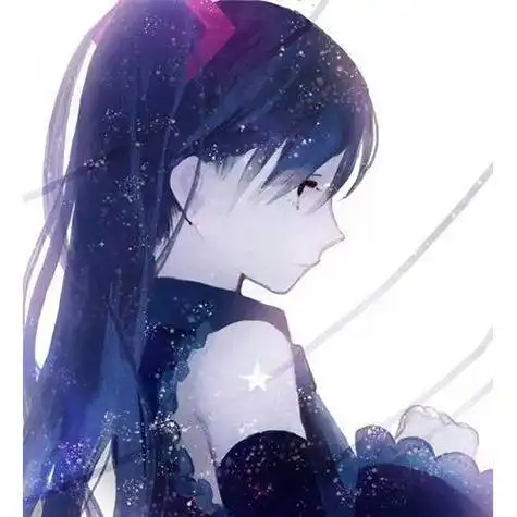 动漫女生头像高冷霸气冷酷侧脸