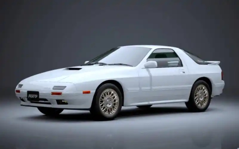 【地平线4/forza horizon 4】赤城の白色彗星 mazda-rx7-fc3s视点 头