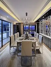 八人酒店圆桌图片素材_红动手机版