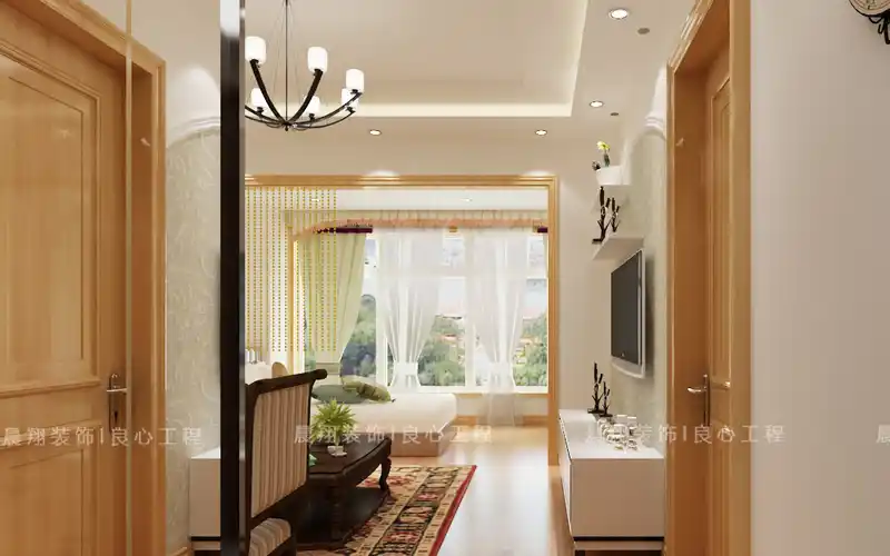 50平米,半包,简欧风格的房子如何装修?-昆仑中心装修