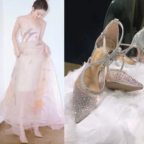 热销赵丽颖同款鞋