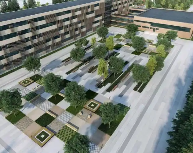 量身定制的校园景观设计在最舒适的环境中享受最美好的年华