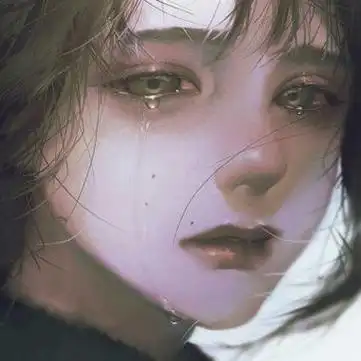 哭的头像女生伤心图片真实
