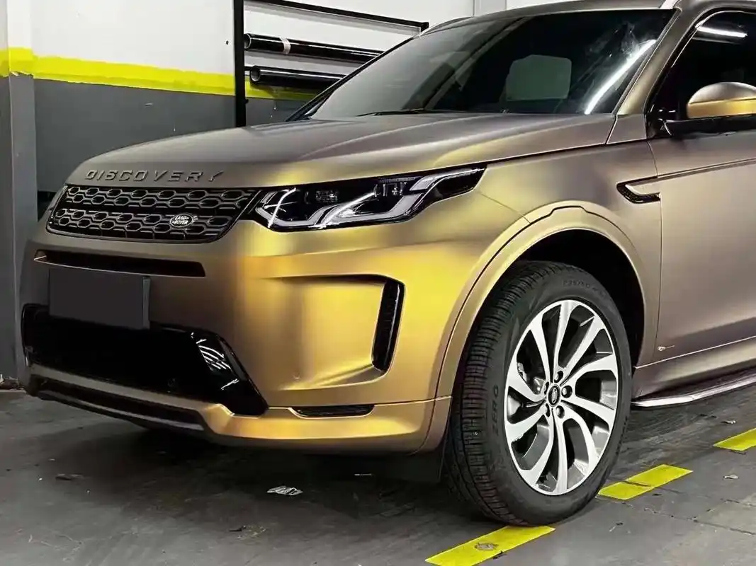 哑面电镀暗金.#上热门 #专业的事交给专业的人 #车身改色贴 - 抖音