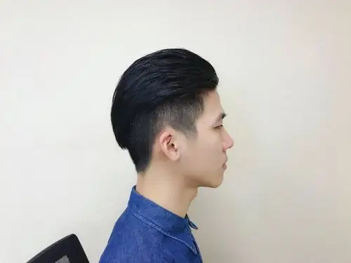 女神收割神器男士背头发型