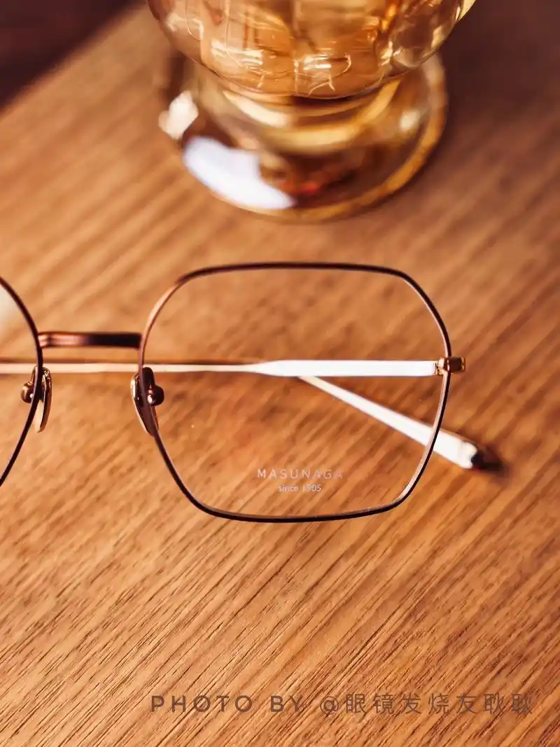 增永 不规则大方框#近视眼镜 #男士眼镜框推 - 抖音
