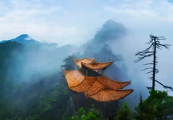 你永远可以相信大觉山的"审美",冬天不止一种色彩!