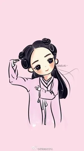 花千骨 赵丽颖 q版萌萌哒(○ 3′○) 图源:欧啦啦你好么