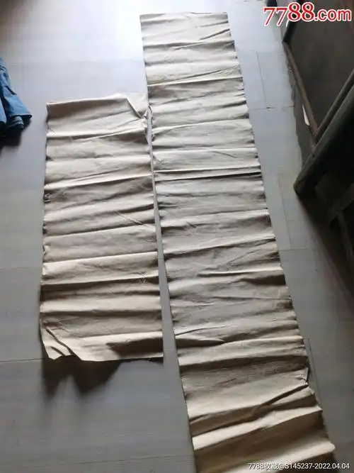 纯棉手工老粗布