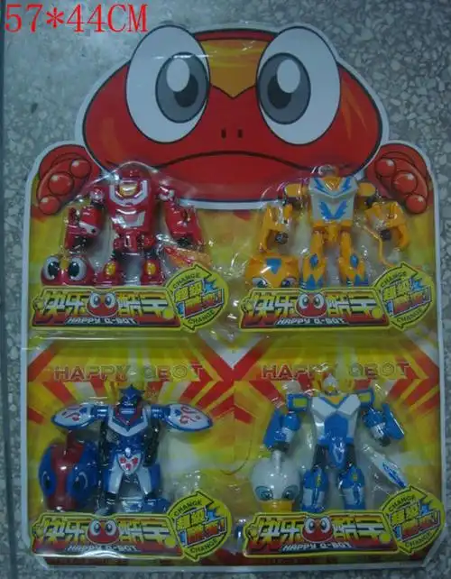 【创可达】快乐酷宝 蛙王 狮王 白天鹅 海豚四款吸板玩具变形合体