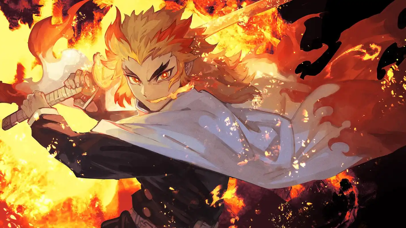 鬼灭之刃热血酷炫动漫桌面壁纸