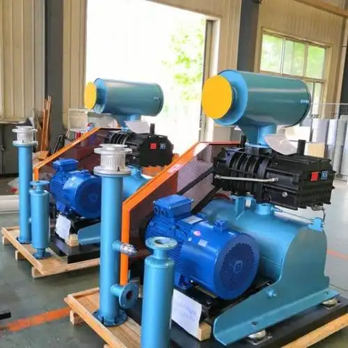 无油双螺杆鼓风机制造商 散热性好耐磨 耐用 螺杆式鼓风机