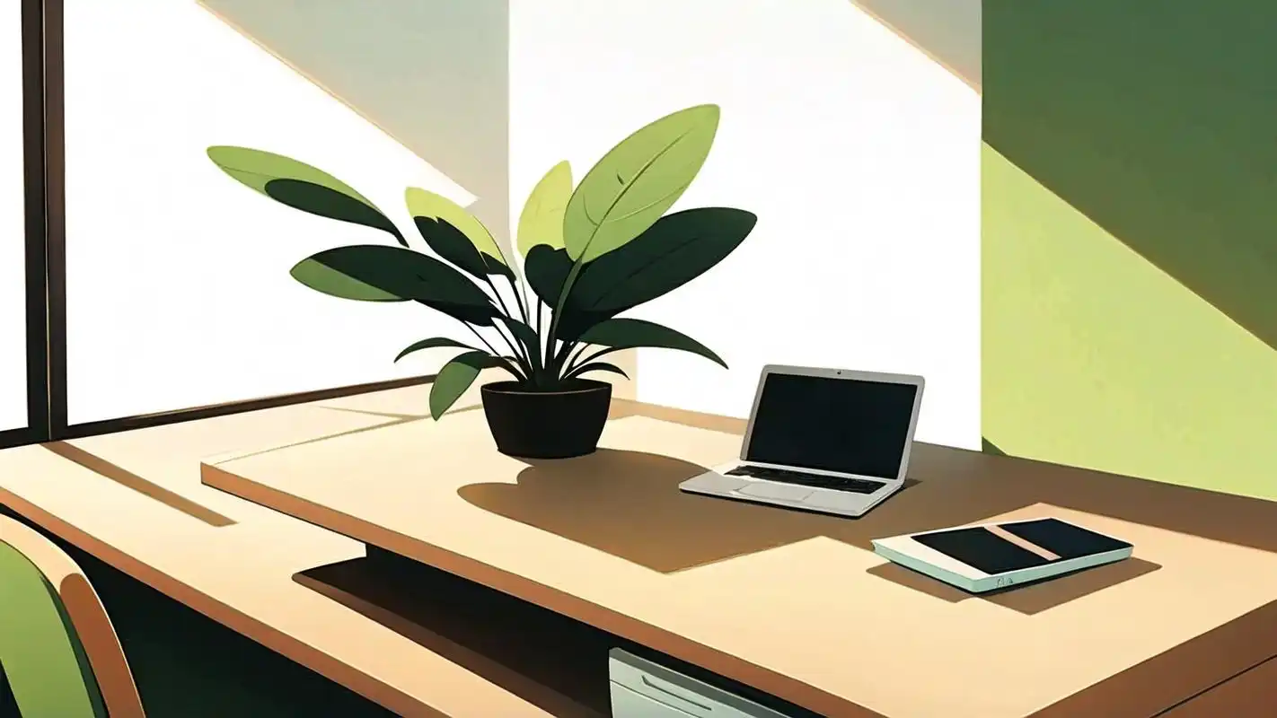 90这些阳光照耀的办公室书桌壁纸,不仅能让你的电脑桌面焕然一新
