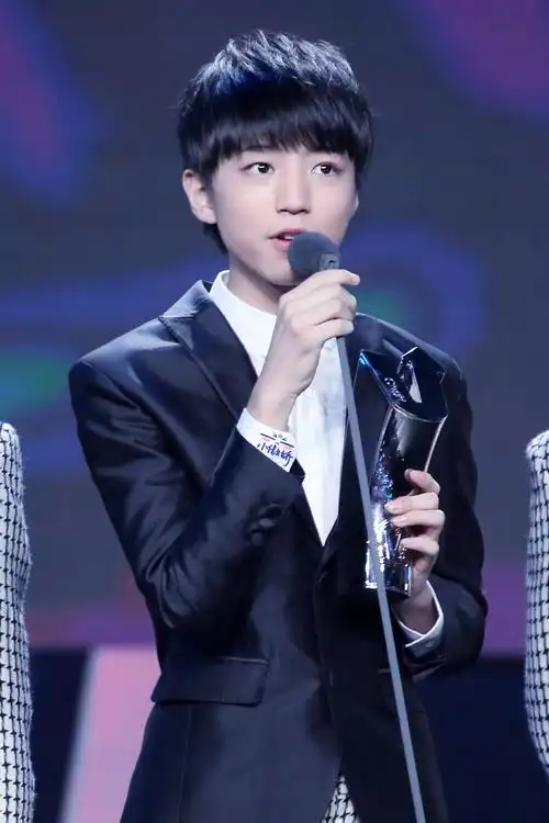 tfboys王俊凯 2015.04.11 第三届音悦v榜年度盛典颁奖现场