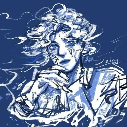 概念艺术感抽象头像