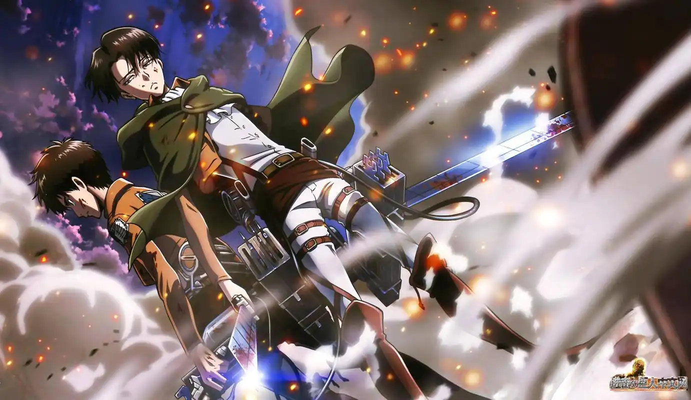 进击的巨人官方壁纸1 - 进击的巨人中文网 - 淘米视频