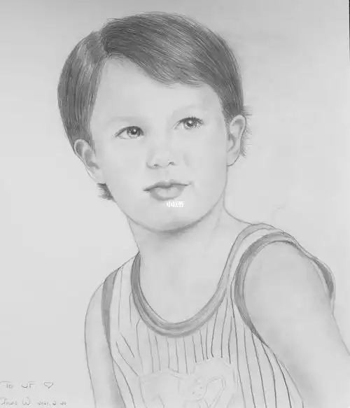 素描人像铅笔肖像4