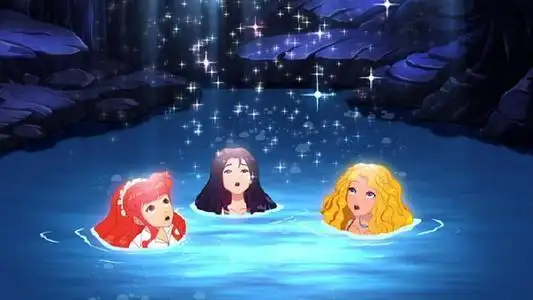 p>《泡泡美人鱼》主要讲述了三个女孩,她们同在一所学校上学,她们是