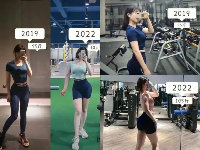 健身三年对比