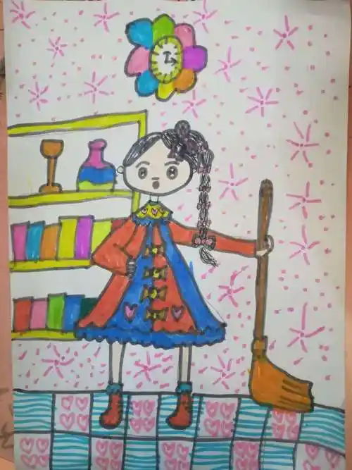 2.20《我是妈妈好帮手》作品欣赏