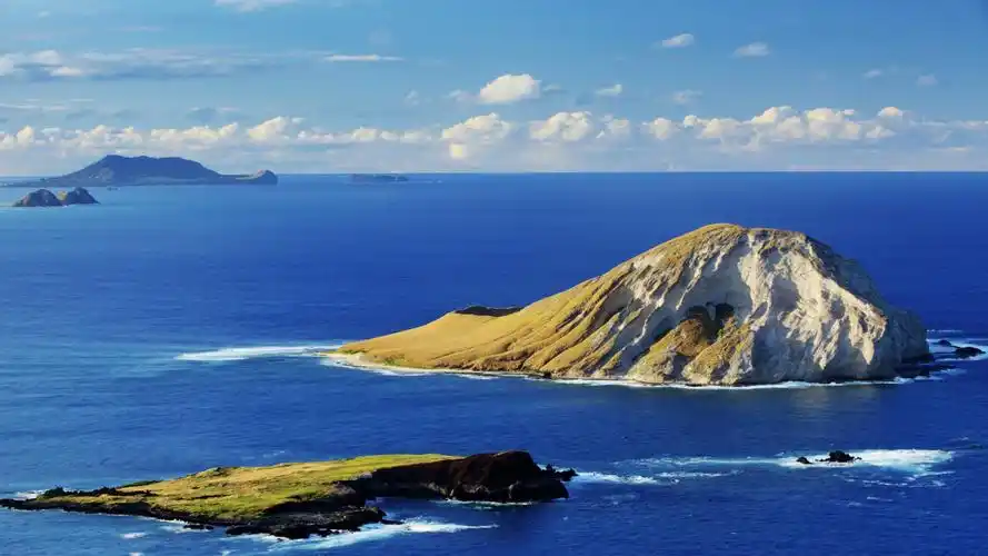 清新海岛自然风光高清电脑桌面壁纸