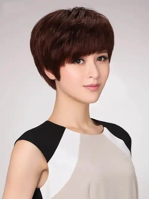 好看的短发烫发发型图片这几款简单大方洋气十足