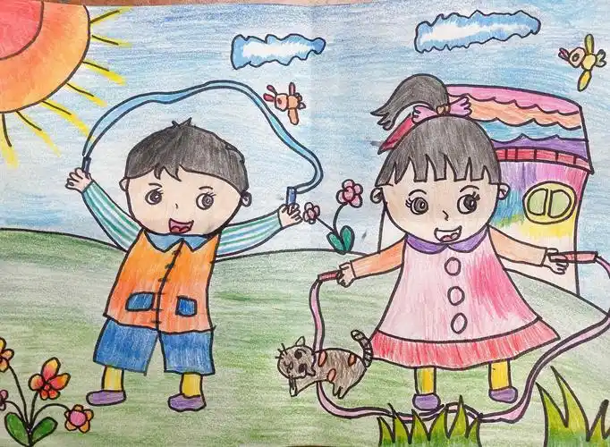 第四届阳光宝贝体育节亲子绘画展