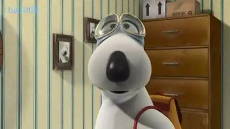 油管热播动画《倒霉熊》,小胖熊登冰山把冰山压倒了