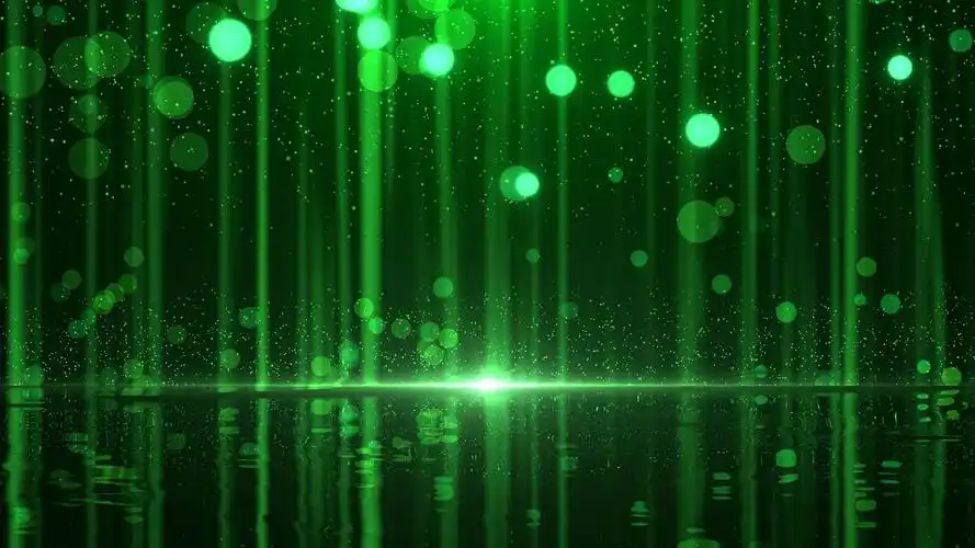 4k唯美绿色视频背景绿色背景