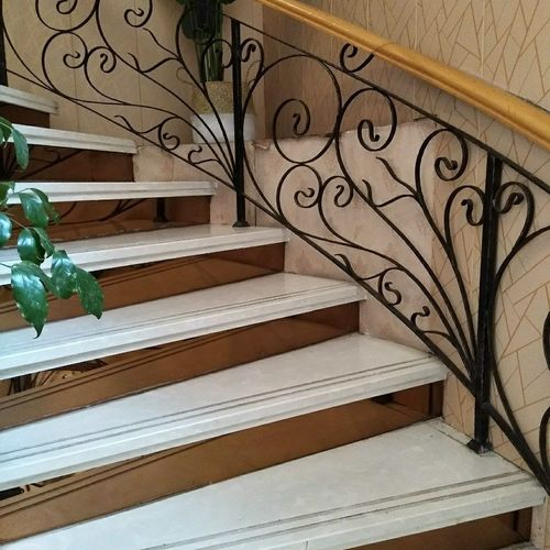 铁艺异型复古楼梯扶手