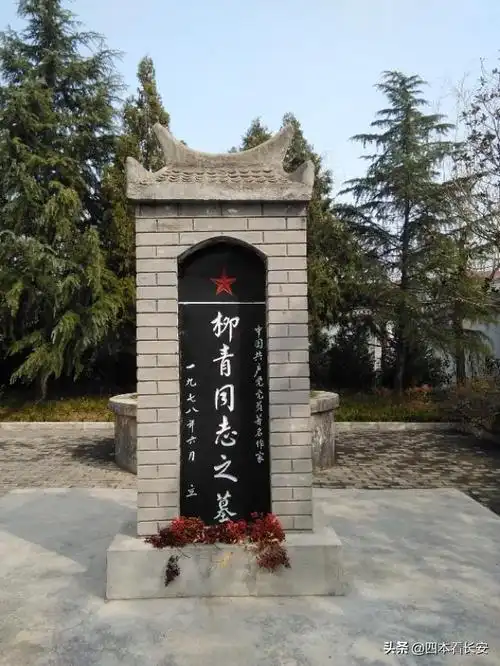 1996年在纪念柳青诞辰80周年的时候,陈忠实和董颖夫为柳青墓园征地