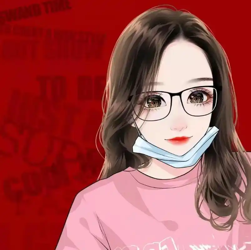 元气少女头像可爱,又简单又好看的头像