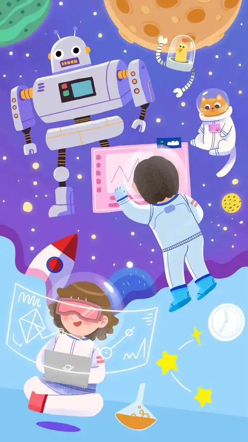 科学实验室 - yiyi的插画 - 原创作品 - 视觉中国(shijueme)