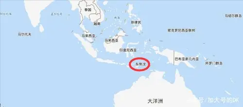 东帝汶位置