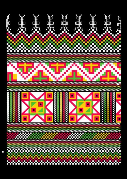 瑶族衣服图案文样