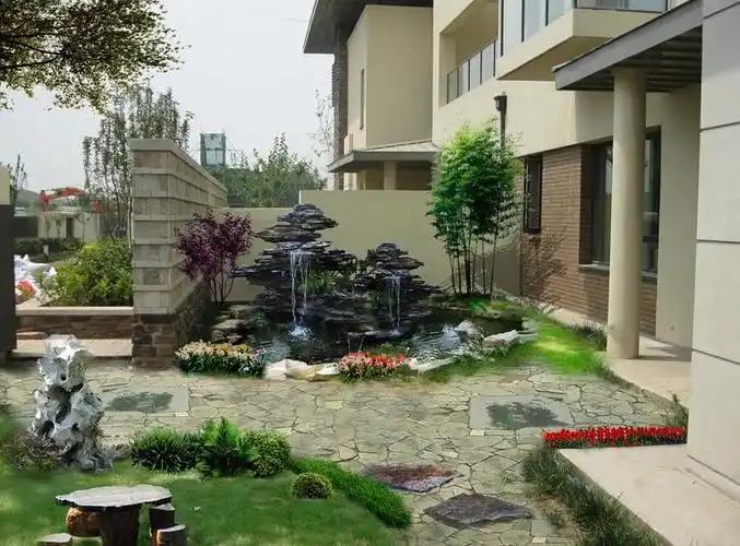 简约庭院景观自然休闲的小院设计效果图大全