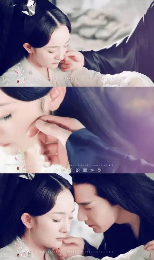 【高清拼图】#三生三世十里桃花# 夜华 白浅(cr:微博@闻汤识面泡剧)