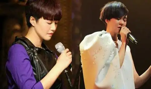 谭维维撞脸郁可唯,清新隽永