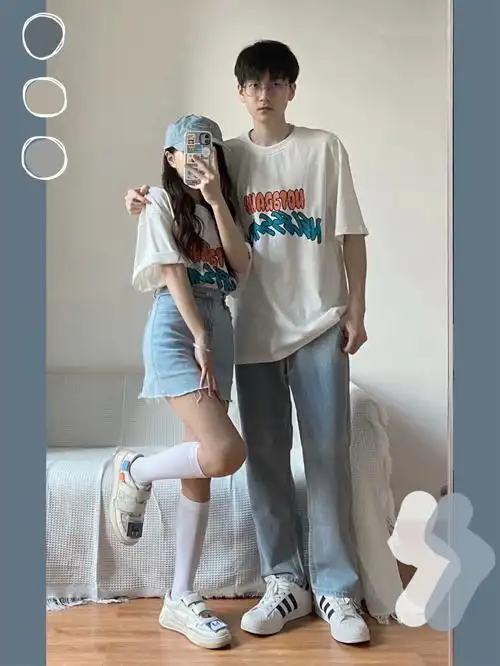 蓝色系会给人一种阳光清爽的感觉而且这个色系是男女通用的哦不管是浅