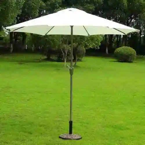 高档盈佰客大号户外遮阳伞太阳伞庭院伞沙滩伞摆摊伞手摇中柱伞广