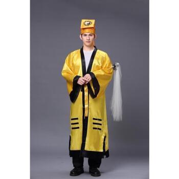 盛昭达道袍道士服装道教法器法事道服法衣太极八卦衣八卦经衣黄林正英