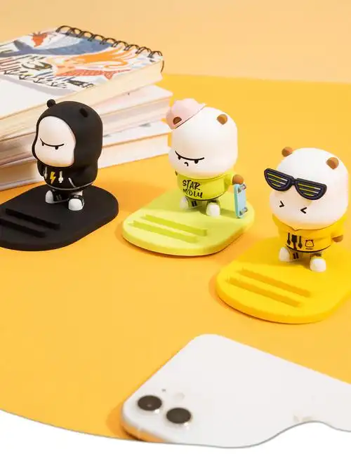 miniso名创优品批发 萌力星球野萌君支架 手办摆件玩具正版授权