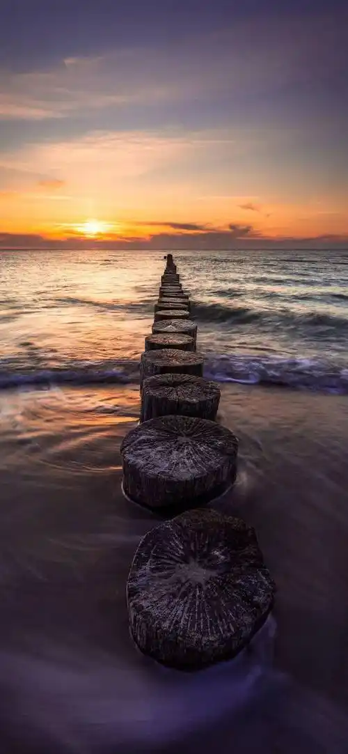 唯美大海壁纸意境感拉满