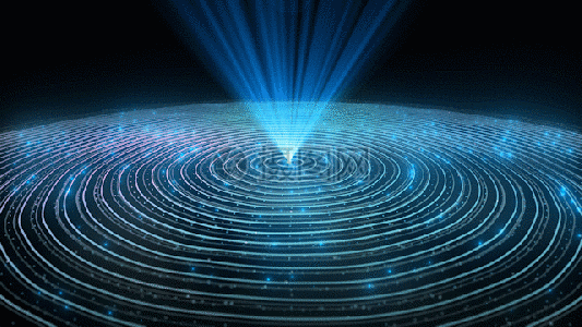 唯美粒子gif图片素材