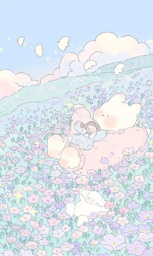 插画分享##小清新壁纸##治愈系##背景图