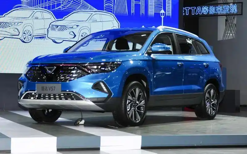 捷达vs7新车展现定位中型suv车型搭载14t发动机