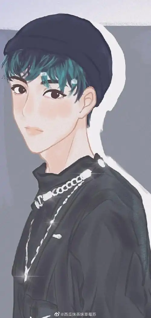 王一博 这就是街舞 动漫绘画版王队长 - 高清图片,堆糖,美图壁纸兴趣