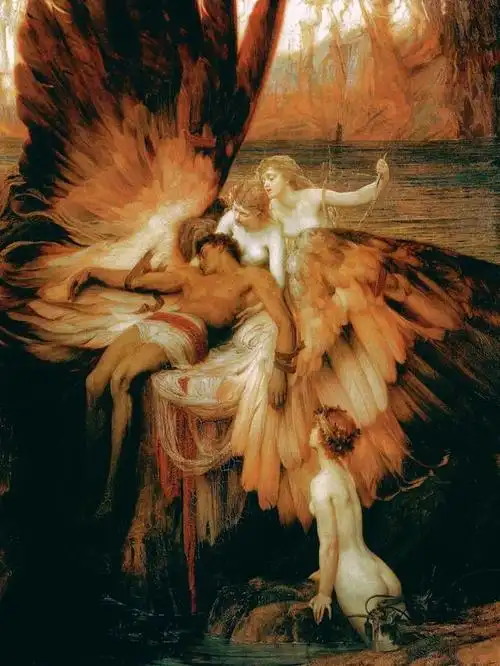 它精细入微的画笔揭示了古希腊神话中伊卡洛斯悲剧故事